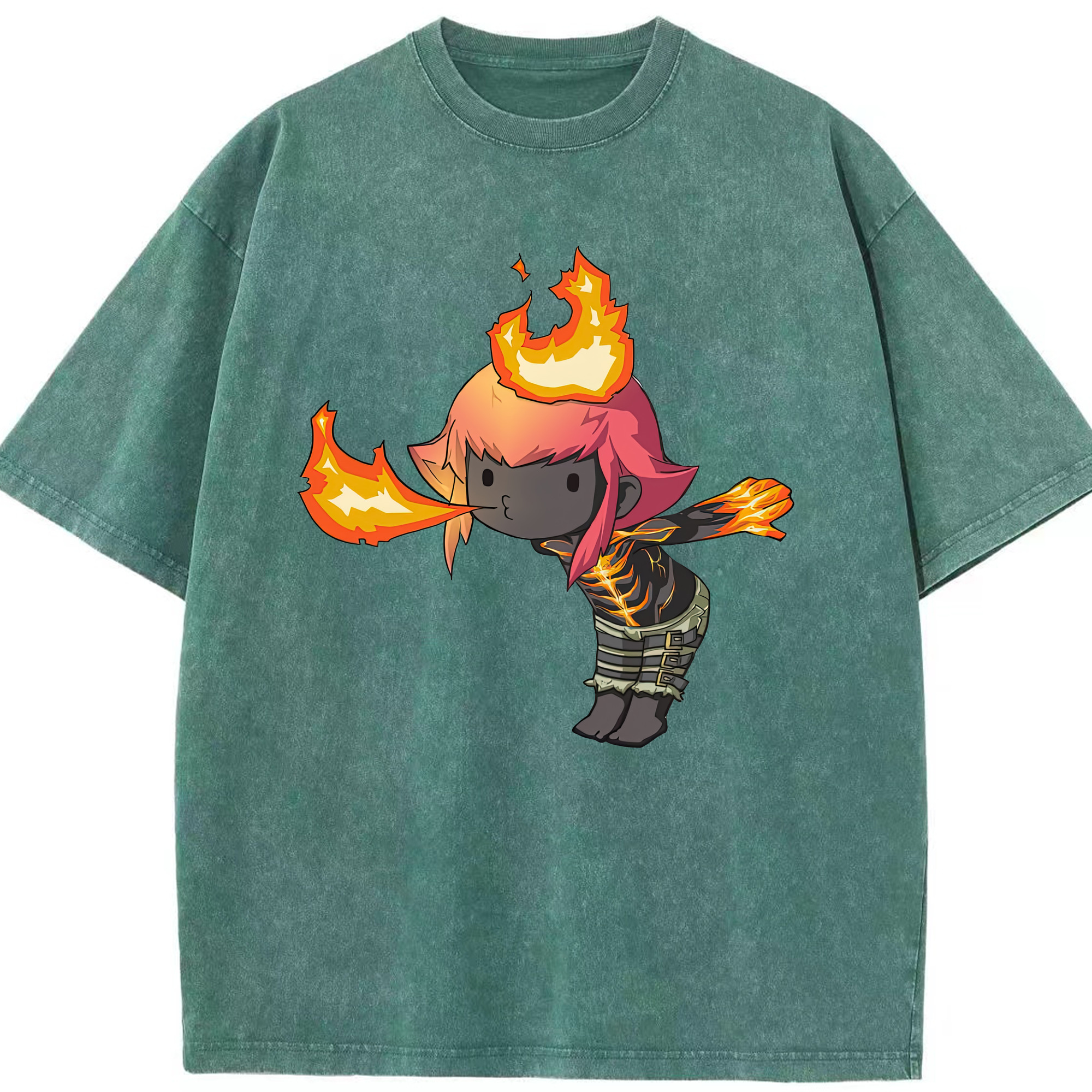 リーグ・オブ・レジェンド League of Legends LOL 綿100% ヴィンテージ風 半袖Tシャツ（フロントプリント）